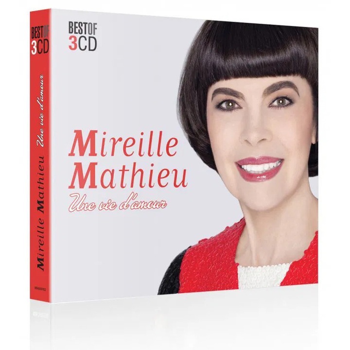 CD set Mathieu Mireille: Une Vie D'amour, 3CD, Pop, digipack, 643g