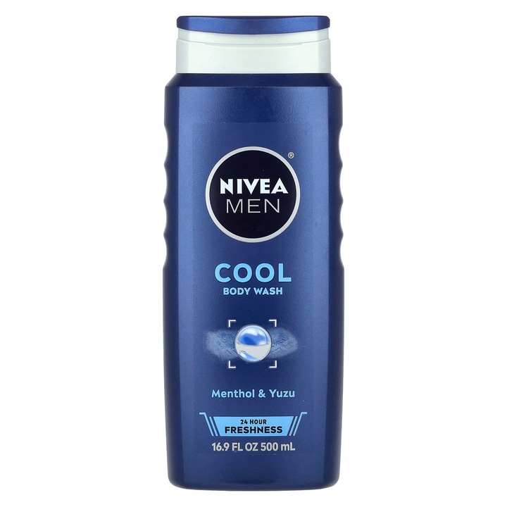 Nivea Men Cool 3 az 1-ben tusfürdő, menta, 500 ml