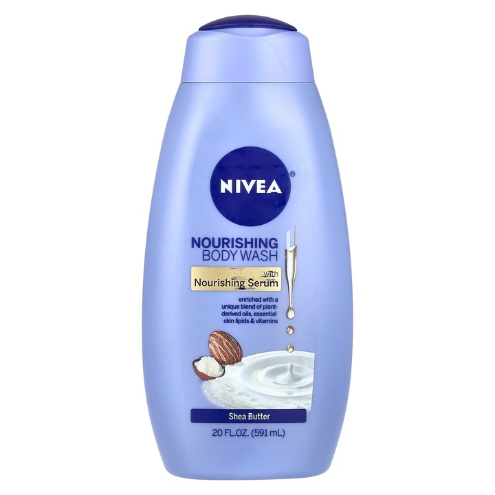 Nivea tusfürdő shea vajjal, 591 ml