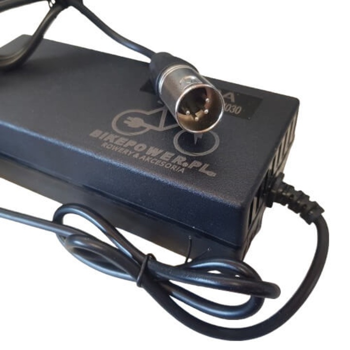 Incarcator pentru biciclete electrice Bikepower 36V 4Pin, cu ventilator, 2A