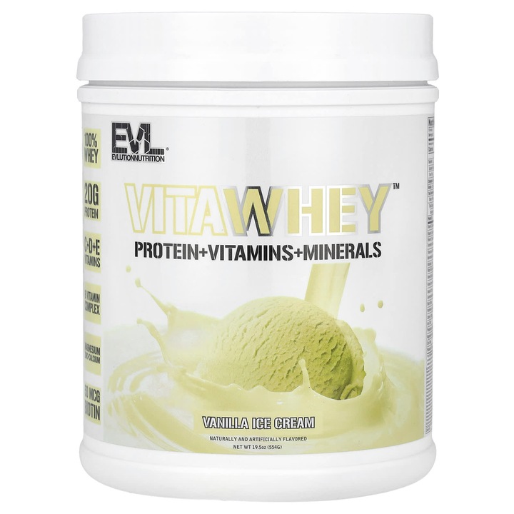 Proteine, Vitawhey, vanilie, 554 g