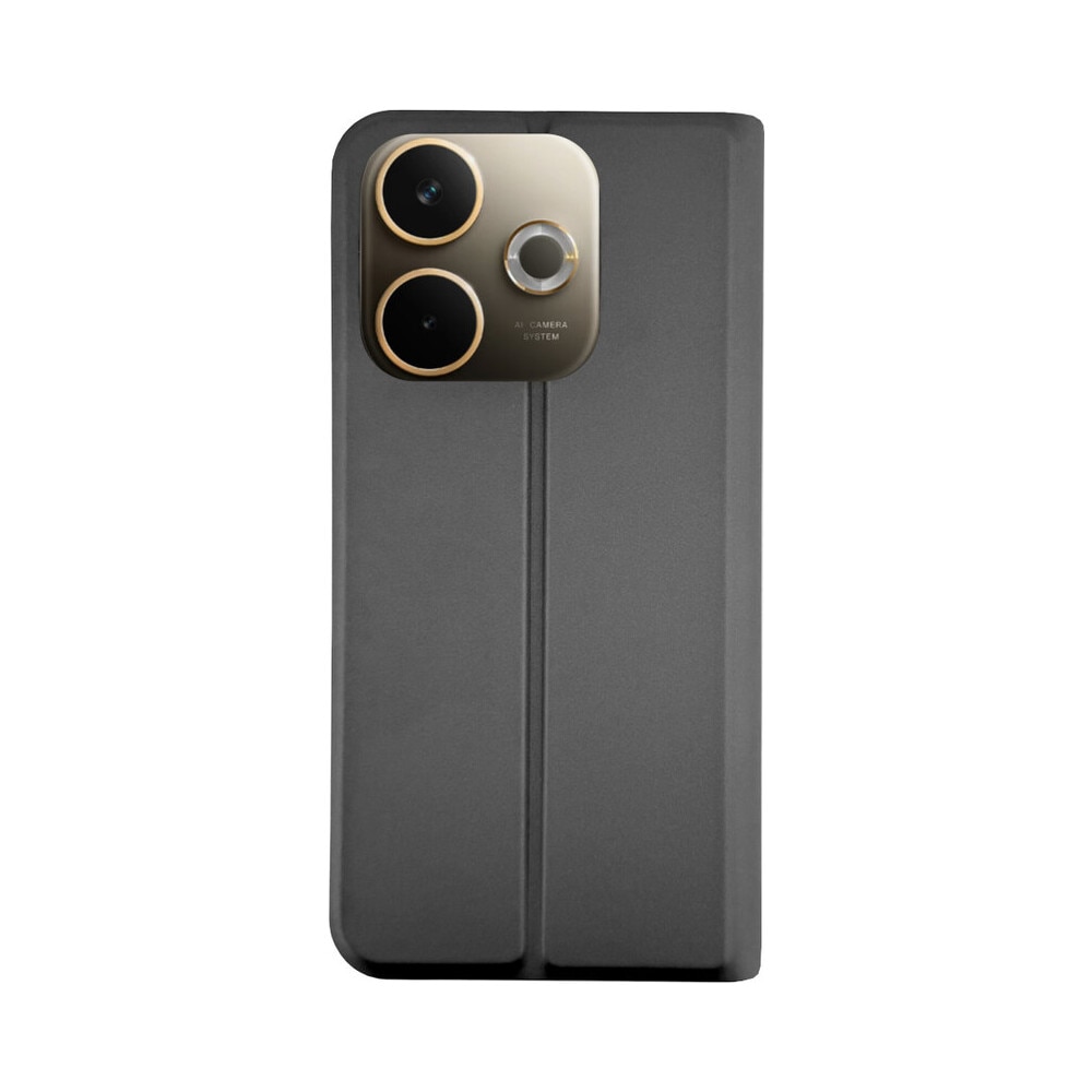 Husa de protectie tip carte CENTO Soho compatibila cu Oppo A5 Pro Negru Premium, Inchidere magnetica, Protectie Sporita, Anti soc, Anti zgarieturi, Functie de stand
