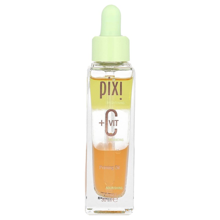Fond de ten si baza de machiaj, Pixi Beauty, Olejek +C Vit, 30 ml