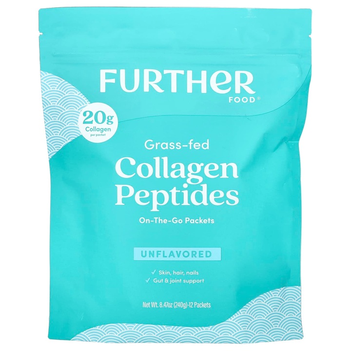 Peptide de colagen Further Food, 12 pachete x 20 g