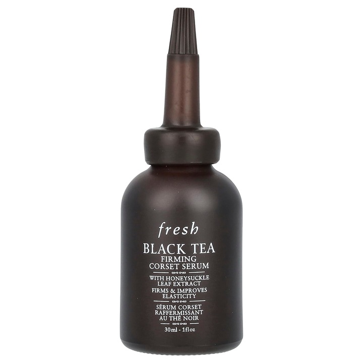 Serum usor de intarire cu ceai negru, Fresh, 30 ml, pentru fata si gat