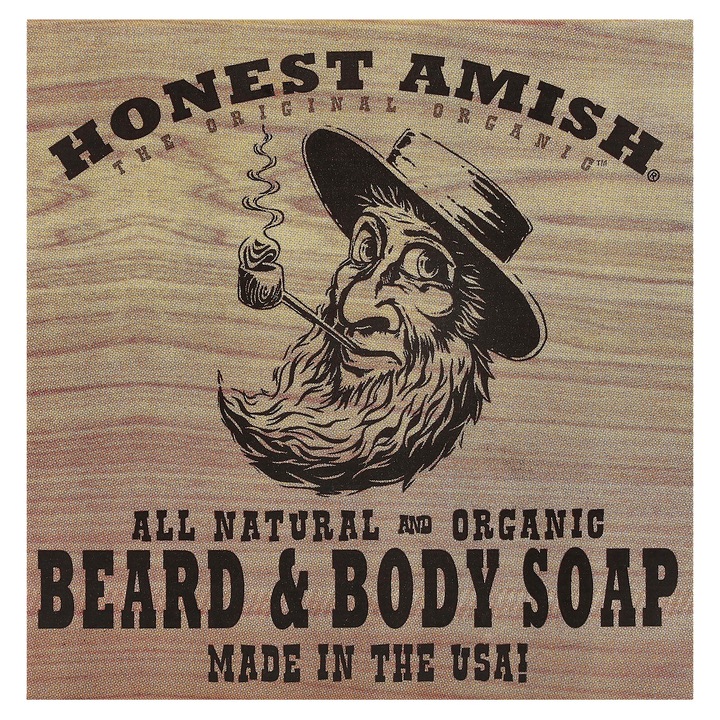 Sapun pentru barba si corp Honest Amish, natural, organic