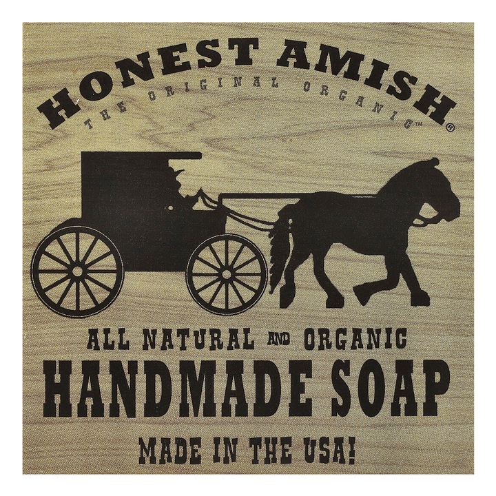 Натурален сапун, Honest Amish, антибактериален, 100 г