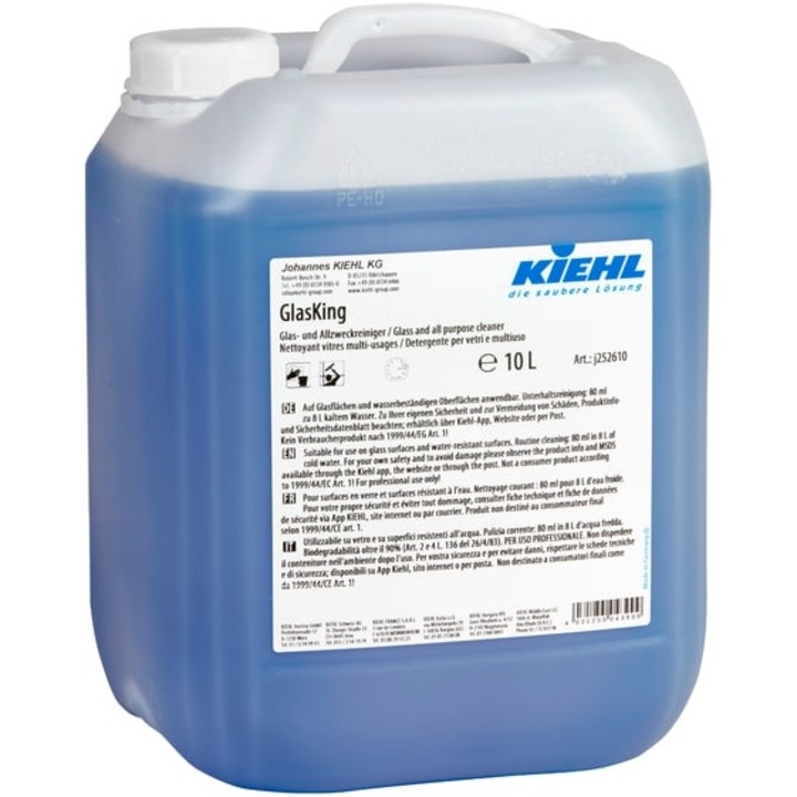 Detergent pentru spalat geamuri Glasking 10 L Kiehl