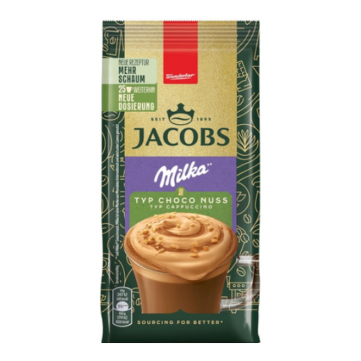 Cappuccino Jacobs Milka Choco Nuss, 400 gr