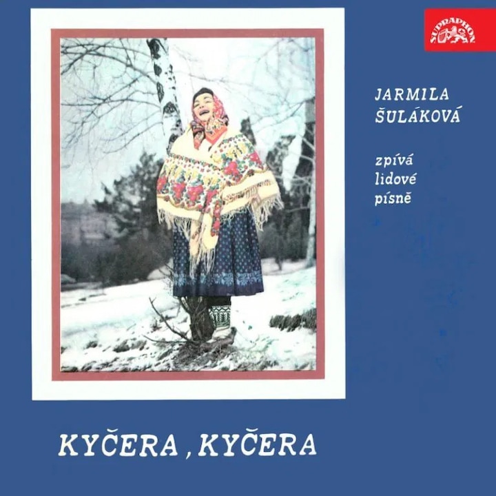 CD Sulakova Jarmila: Kycera, Kycera, традиционна чешка музика, 1 CD, пластмасова опаковка