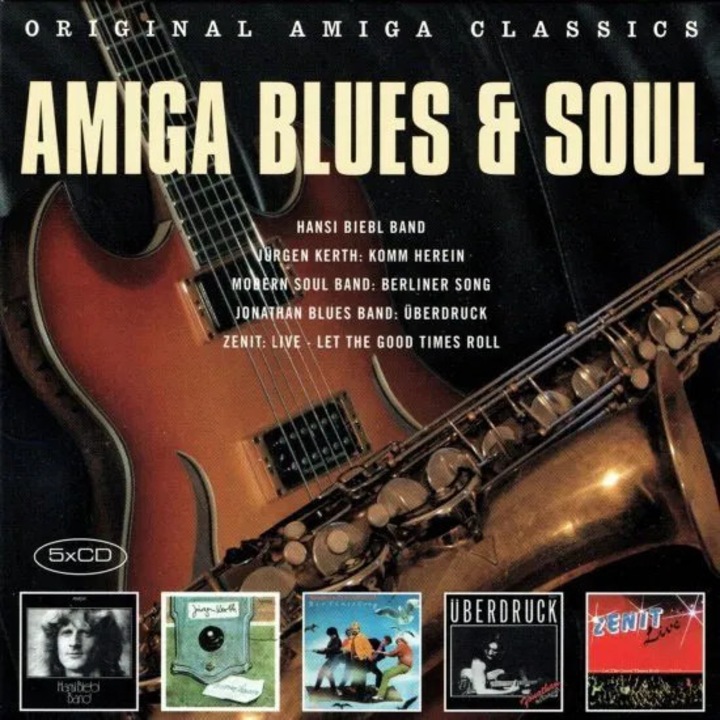 Amiga Blues & Soul - 5CD, SUPRAPHON, rock, multicolor