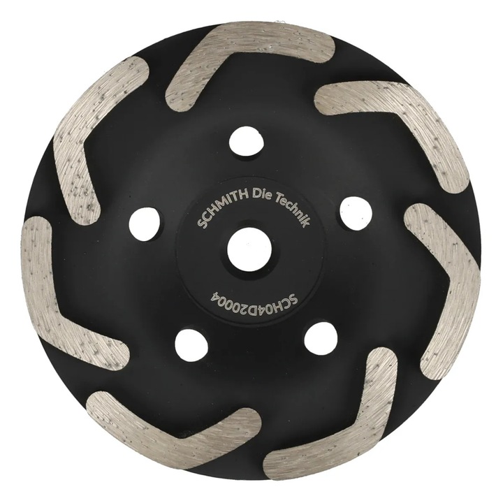 Gyémánt csiszolótárcsa TURBO L 125 mm M14 Schmith