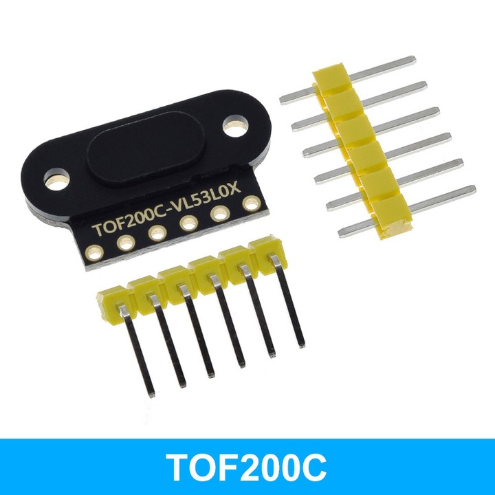 ToF távolságérzékelő, TOF200C, VL53L0X, 2m, I2C