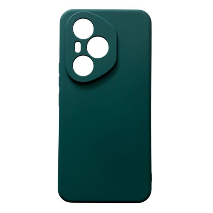 Puha TPU bársony tok, kompatibilis a Honor 400 Pro készülékkel, sötétzöld