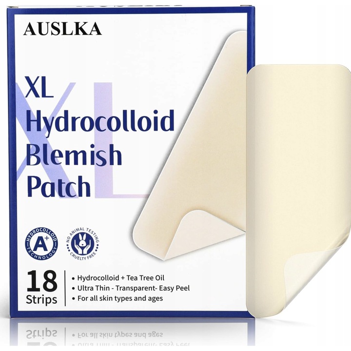 AUSLKA XL pattanás elleni tapaszok, 18 db, 60x25 mm, hátra, öntapadós