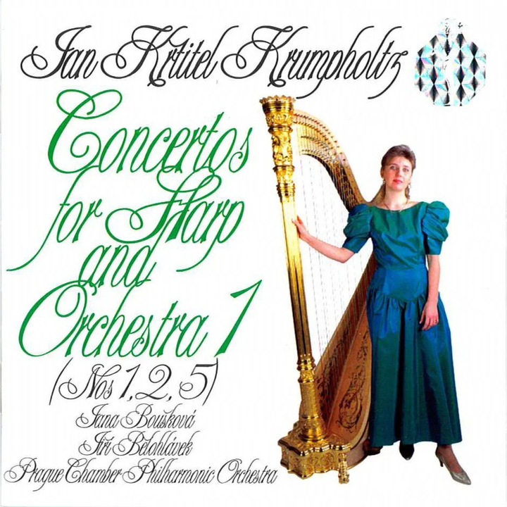 Diverse: Концерти за арфа и оркестър 1 - CD, чешка музика, пластмаса