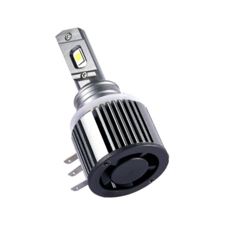 Set 2 becuri LED H15 Canbus 120W 12000LM fara eroare lumina alb rece