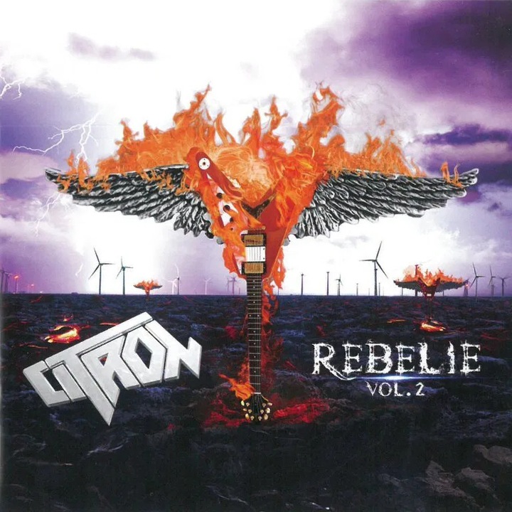 CD Citron: Rebelie Vol.2, рок, дигипак