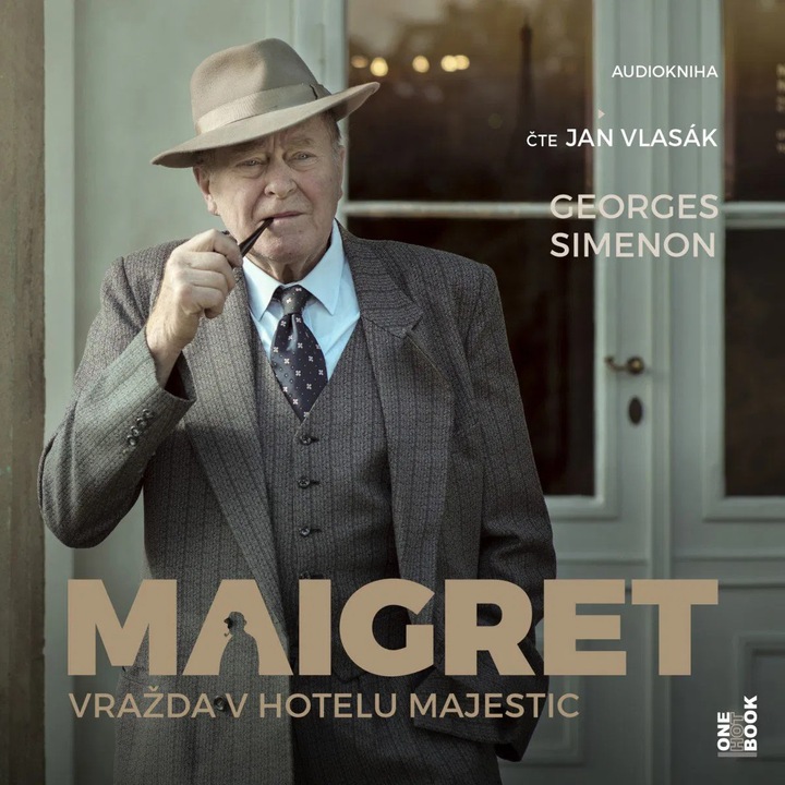 Maigret- Vrazda v hotelu Majestic, Simenon Georges, Vlasak Jan, 2023, CD (MP3)