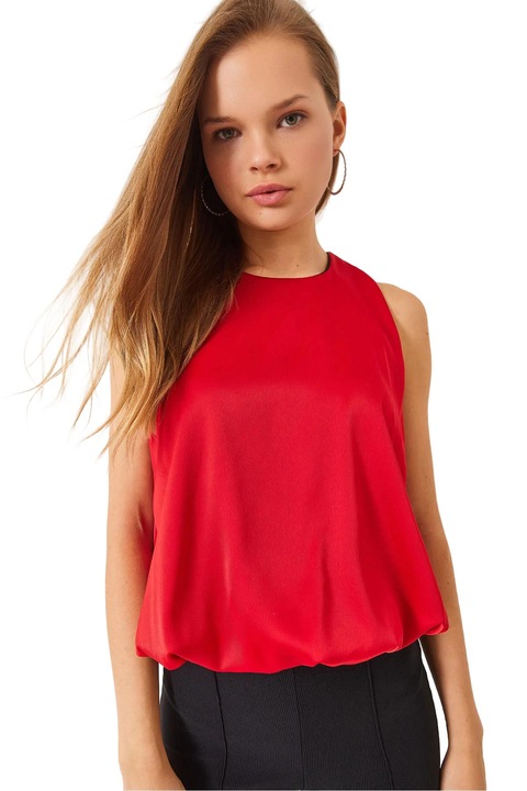 Tank top, HiCCUP, Textil, Piros, S INTL