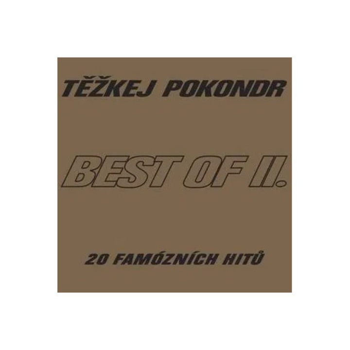 Tezkej Pokondr: Best Of II. - CD, cseh zene, digipack