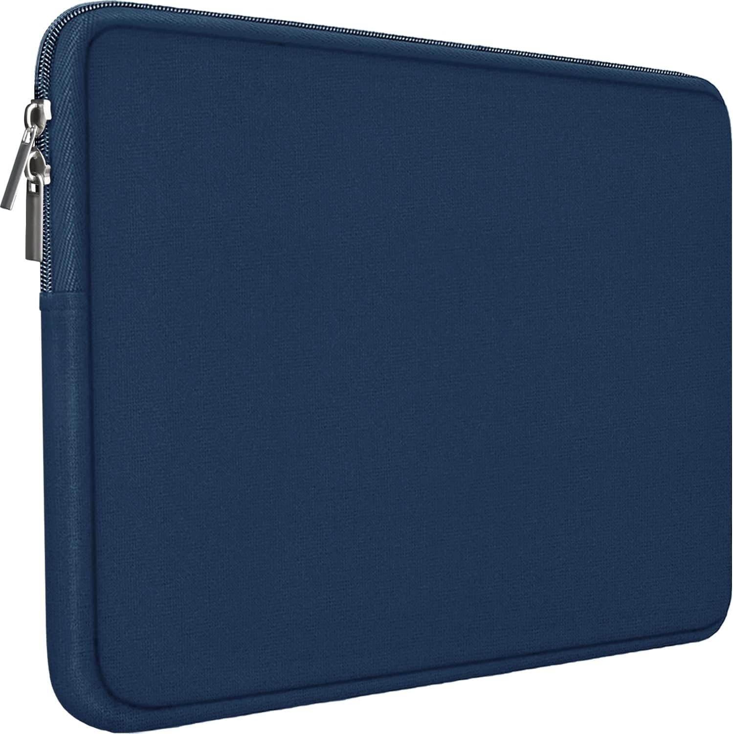 Gentă Laptop General Store, din Neopren Albastră, 15.6'', 38x30x1.5cm, Rezistentă la stropire, Împotriva șocurilor