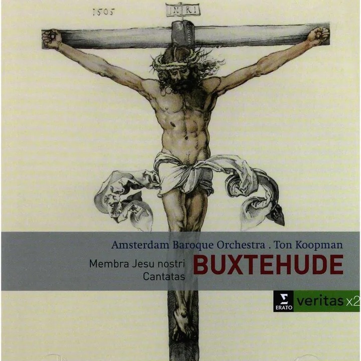 CD set, Ton Koopman, Cantatas, 2 discuri, plastic