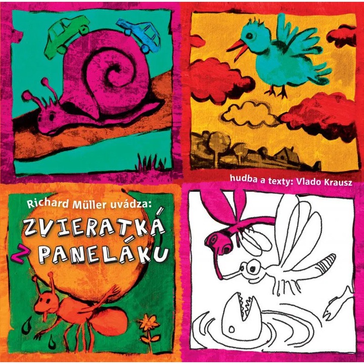 CD Zvieratka z panelaku, Universal, Pop, 1 disc