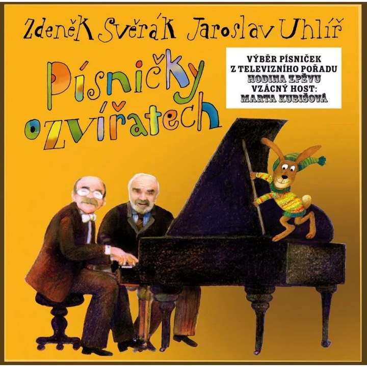 Sverak & Uhlir: Pisnicky o zviratech - set 2CD, muzica pentru copii, plastic