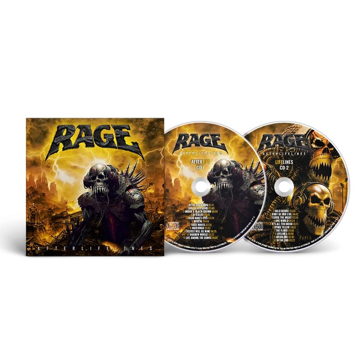 Rage: Afterlifelines - set 2CD, Hard 'n' Heavy, 2CD