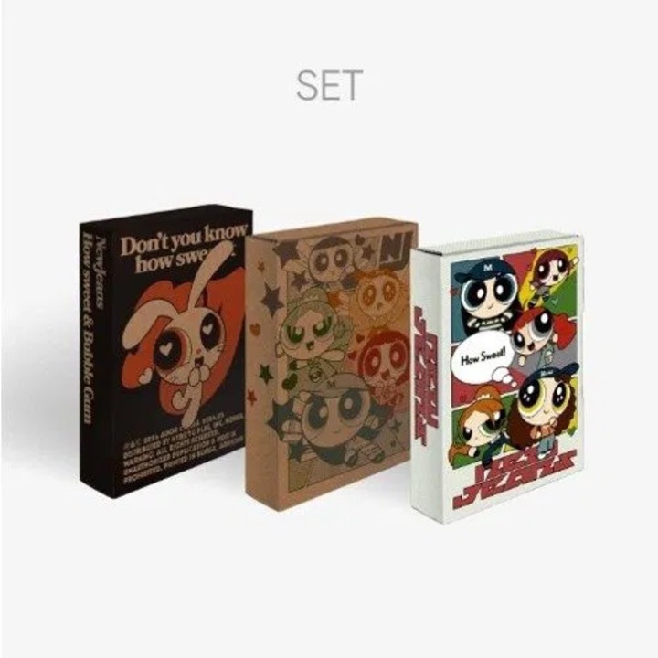 NewJeans: How Sweet (SET With YES24 Benefit) - 3Weverse Album, K-pop, vinyl