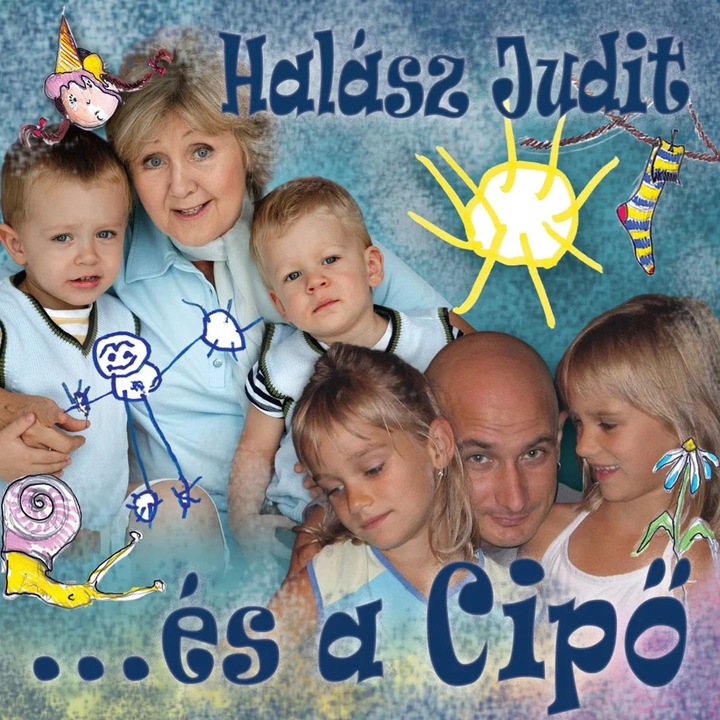 Halasz Judit: Es A Cipo - CD, muzica pentru copii, 1 disc, plastic