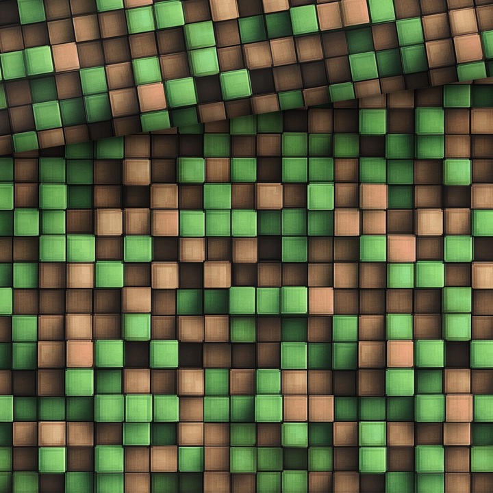 Material textil, Tricot french terry, Tricot trening imprimat Pixels, bumbac 95%, elastan 5%