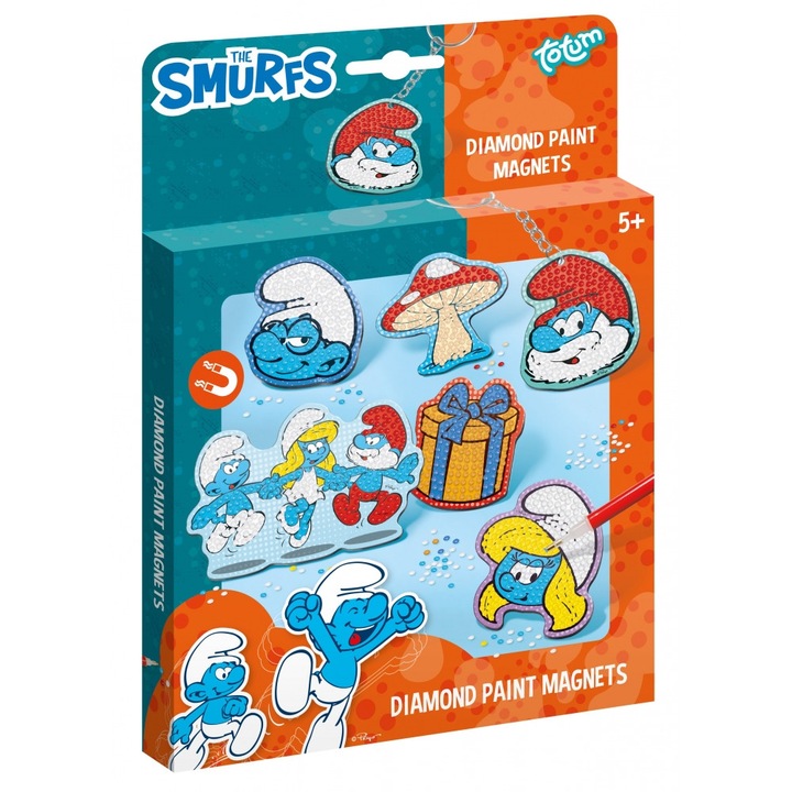 Set creativ, Totum, Strumfi, Magneti diamant