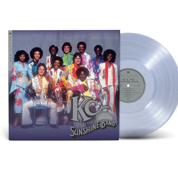 Album vinyl KC & The Sunshine Band, Now Playing, jazz, editie limitata, vinyl transparent