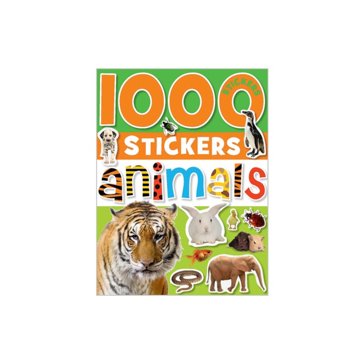 1000 Stickers Animals [With Sticker s ]