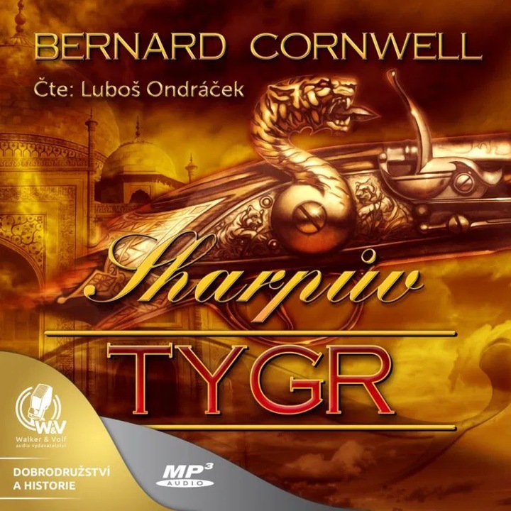 Hangoskönyv, Éles tigris, Ondracek Lubos - Cornwell, 2023, CD (MP3)