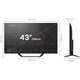 Televizor Tesla LED 43E655BUS, 109 cm, Smart Google TV, 4K Ultra HD, Clasa F