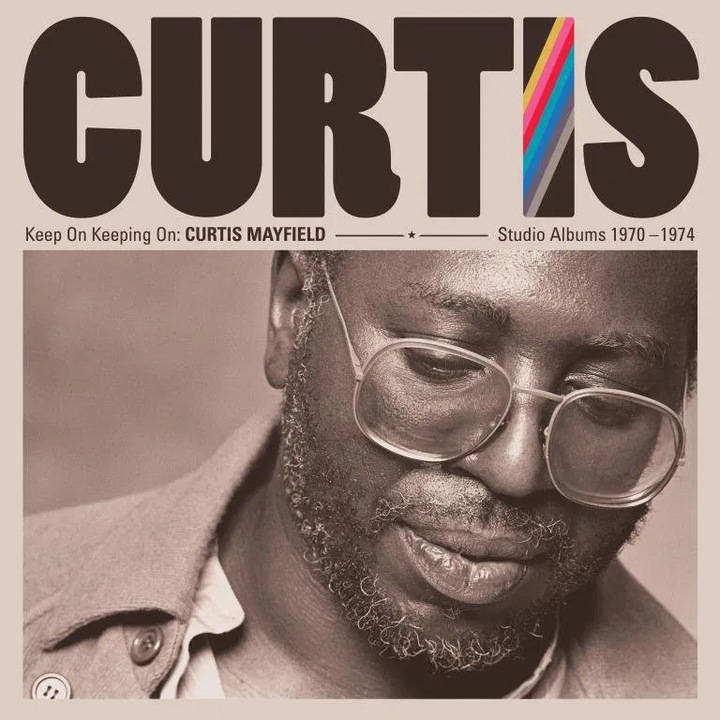 Colectie CD 4 albume Curtis Mayfield: Keep On Keeping On, Pop, 1970-1974