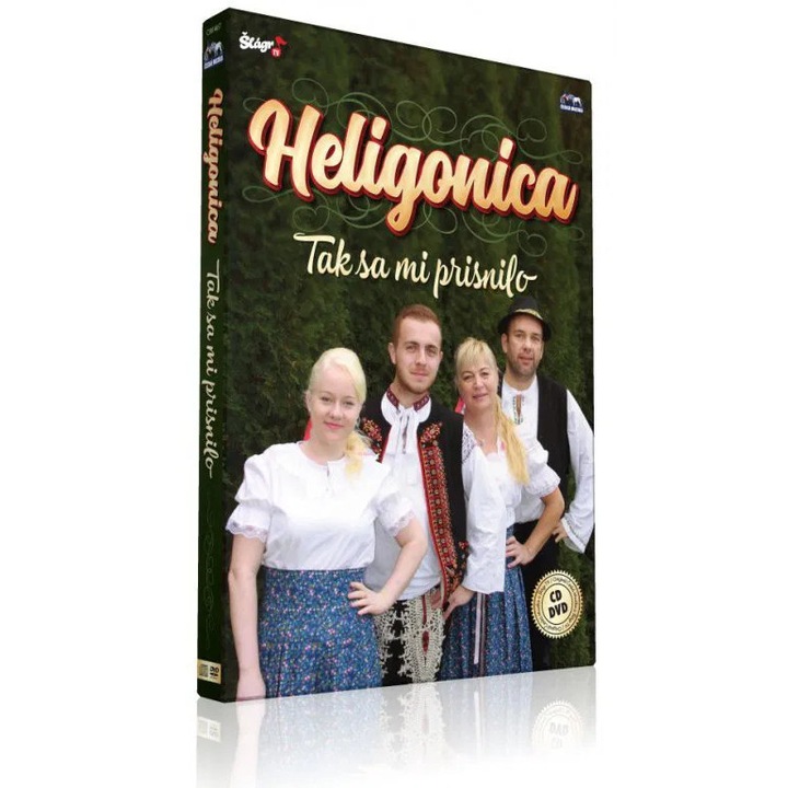 Heligonica: Tak sa mi prisnilo - CD+DVD, muzica traditionala, 44:25, plastic