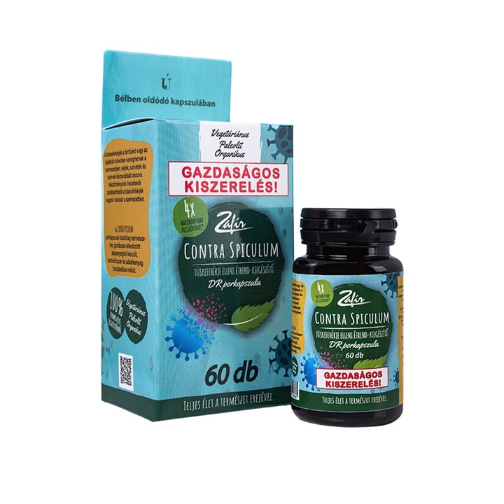 Zafír Contra Spiculum DR Tüskefehérje Elleni Étrend-kiegészítő Porkapszula, 60 db