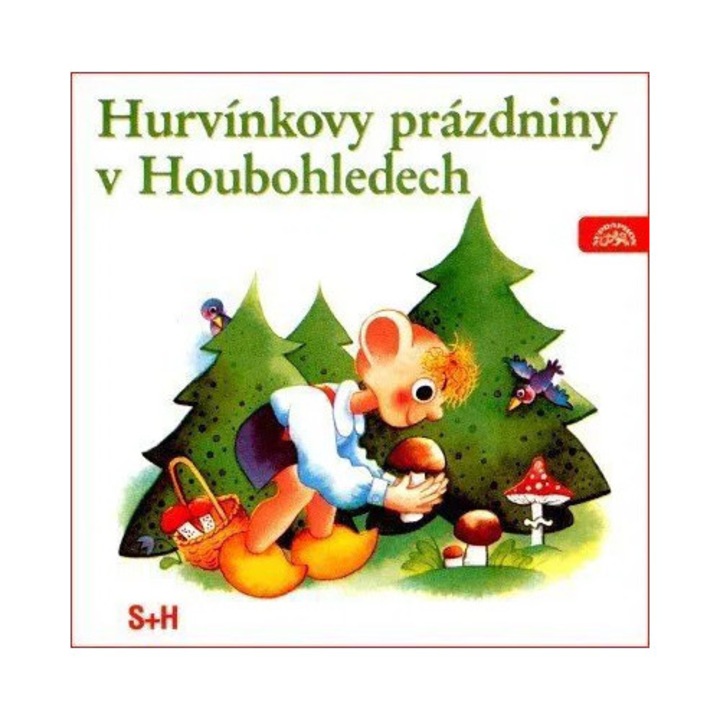 Spejbl si Hurvinek - Hurvinkovy prazdniny v Houbohledech - CD, audioknigi, 1 disc, plastic