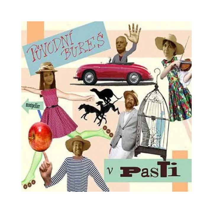 Puvodni Bures: V pasti - CD, чешка музика, дигипак