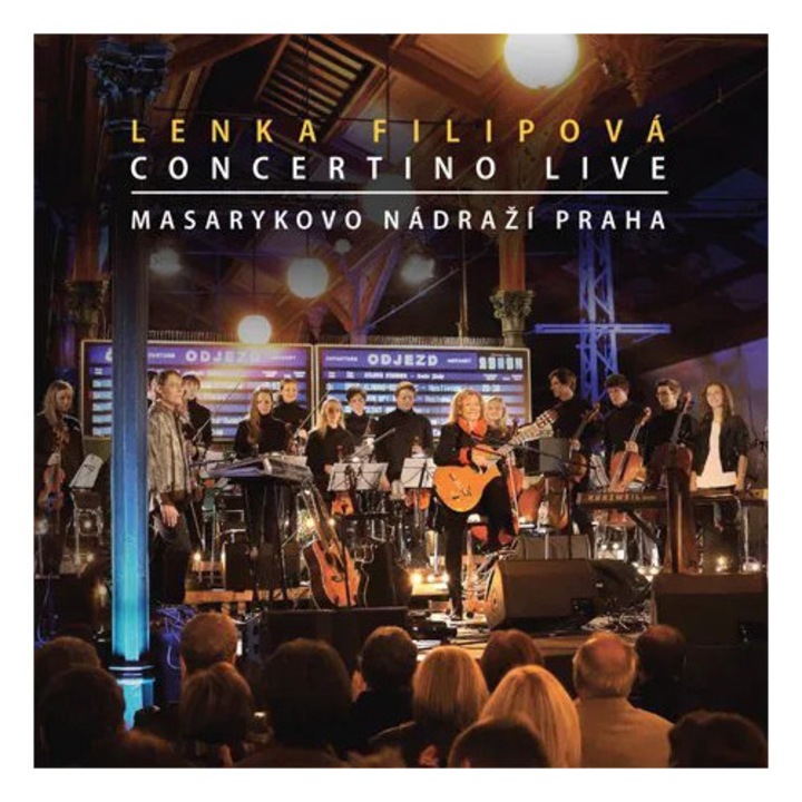 Concertino Live, Ленка Филипова, 2CD+DVD, чешка музика, пластмаса