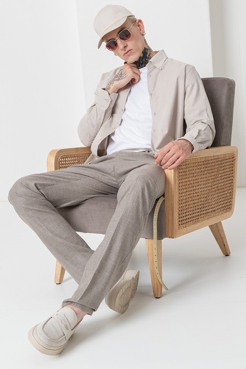 Pal Zileri, Pamuting klasszikus gallérral, Púdersárga