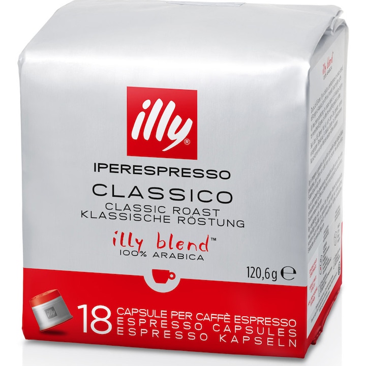Кафе капсули illy Iperespresso classico,18 броя, 120.6 гр