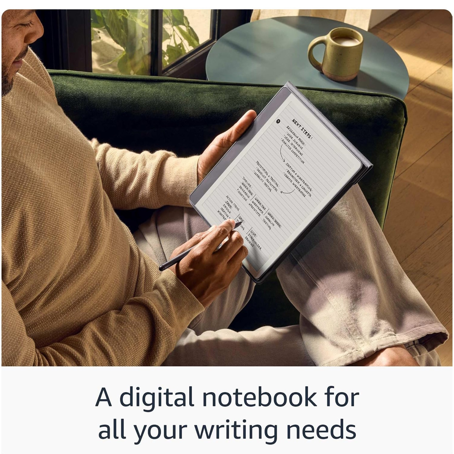 【美品】Amazon Kindle scribe 2024 32GB ペン付き 読書中の本に直接メモを書き込めるなど機能性が向上したAmazon純正電子