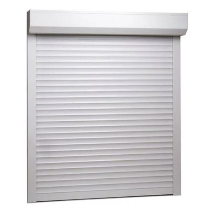 Rulou exterior aluminiu Casa Deco Logistics, 2100x1000mm, actionare cu arc, alb