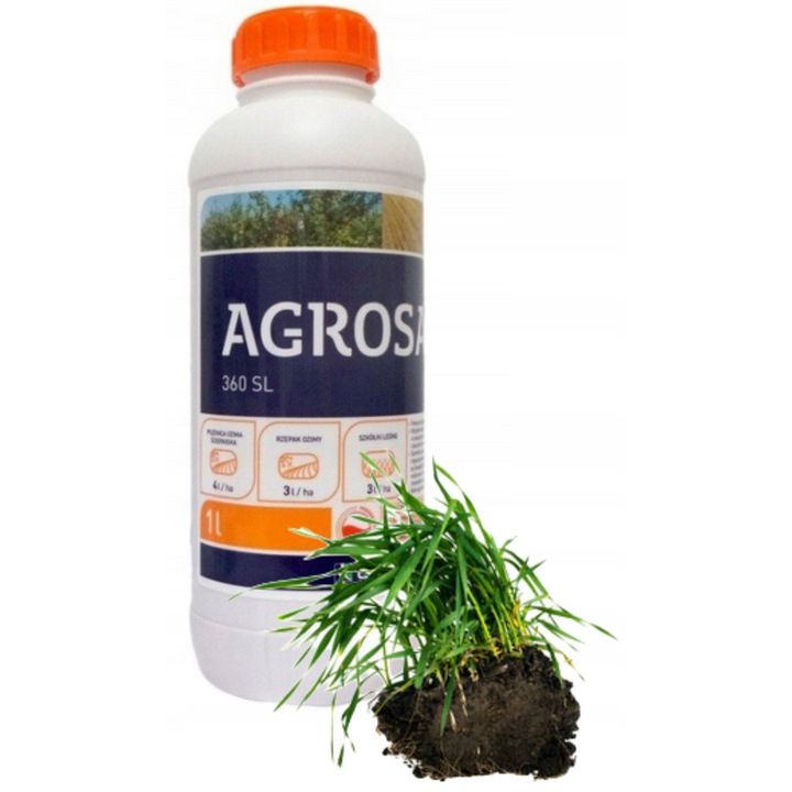 Erbicid Ciech, 1 l, Eficient împotriva plantelor periculoase cu o singură și două frunze, Acțiune sistemică