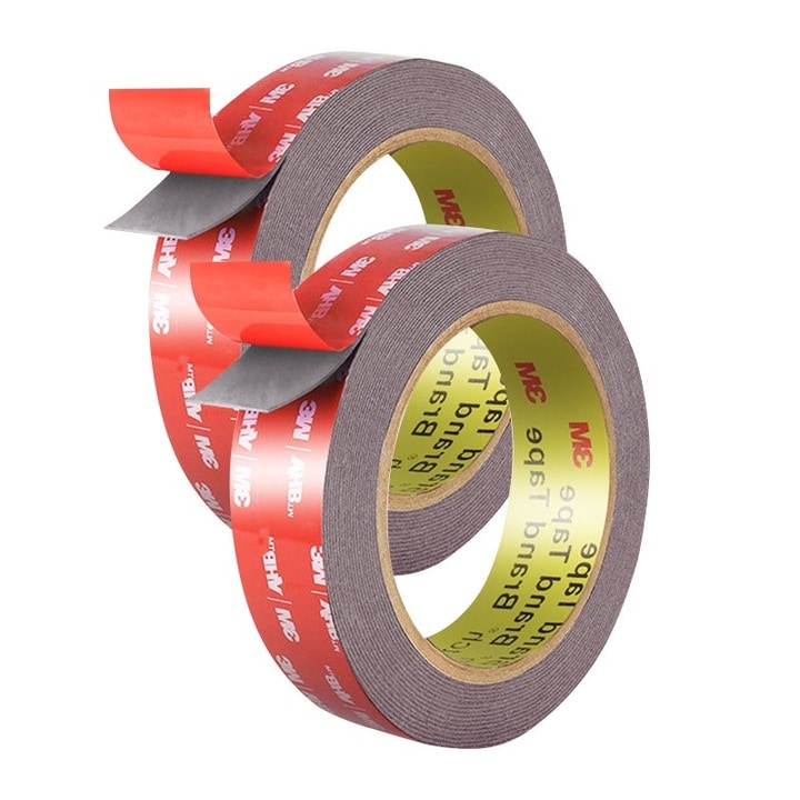 Banda dublu adeziva, 20mmx3mx0.8mm, rezistenta si durabila, set 2 bucati